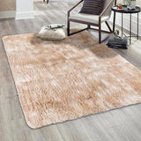 Alfombra Felpuda Antideslizante Caqui.